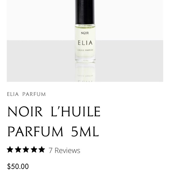 Elia parfum Noir new in bag - Picture 1 of 2
